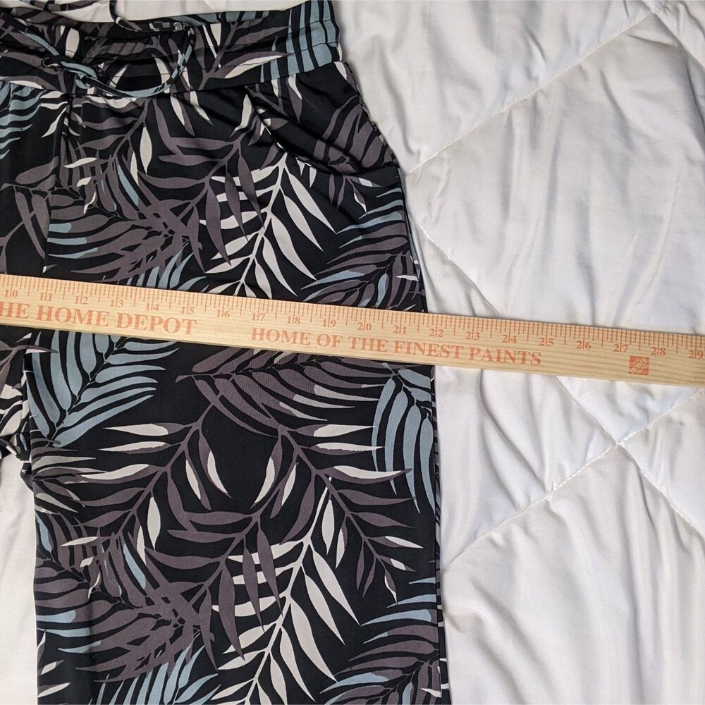 NWOT Sandiva Tropical Wide Leg Pants | Beach Resort Coastal Vacation Cruise - Picture 6 of 9